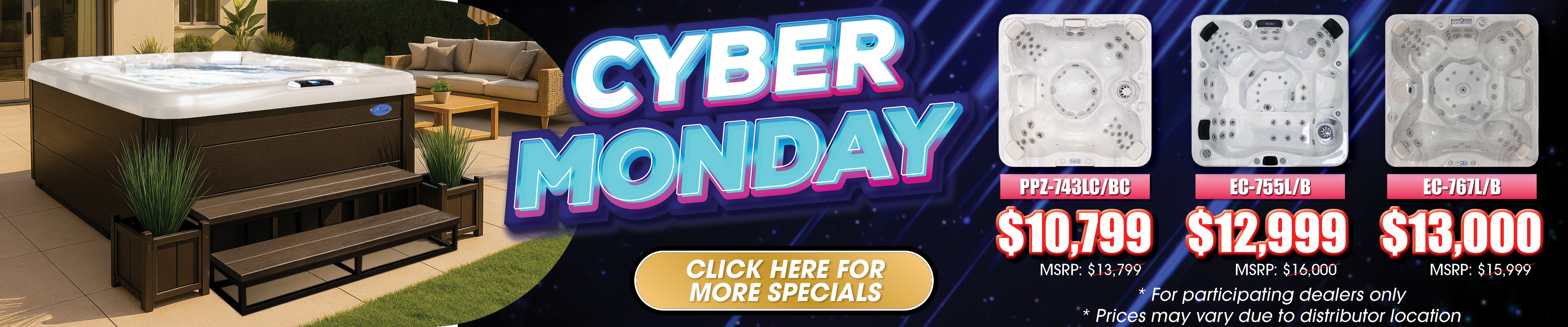 Calspas hot tub being used in a family setting - Lake Forest